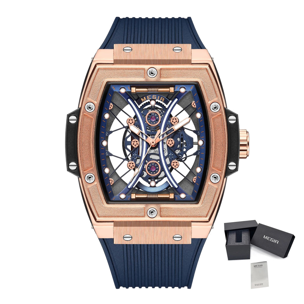 MEGIR Brand Luxury Quartz Watch for Men Fashion Military Sports Watches Waterproof Luminous Clock Wristwatch Reloj Hombre 8109-18