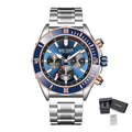 MEGIR Men Watch with Chronograph Fashion Quartz Military Waterproof Calendar Business Casual Wristwatches Clock Montre Homme 2226-15