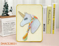 Unicorn string art kit with colourful threads, wooden stand, and precision pins for DIY crafting