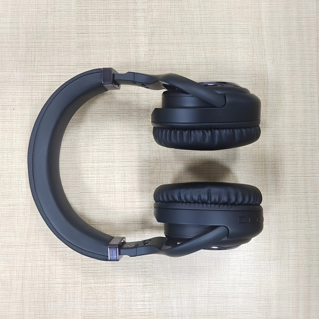 Black NNETM active noise cancelling headphones with retractable cable and built in condenser microphone — view 4