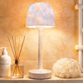 Waterproof rechargeable shower lamp with 16 color ocean wave projector and remote control