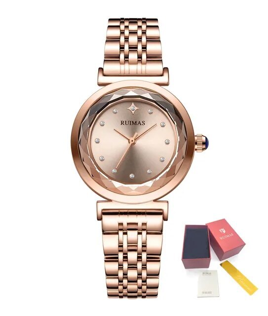 RUIMAS Women Bracelet Watches Brand Luxury Quartz Watch Fashion Casual Business Female Wristwatch Dress Clock Montre Homme 563-11