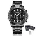 MEGIR Watches Business Mens Watches Top Brand Luxury Quartz Casual Wristwatch Date Clock Waterproof Wrist Watch Chronograph 2087-15