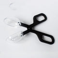 Black ABS plastic insect trap with scissor handle for small reptile feeding and terrarium cleaning