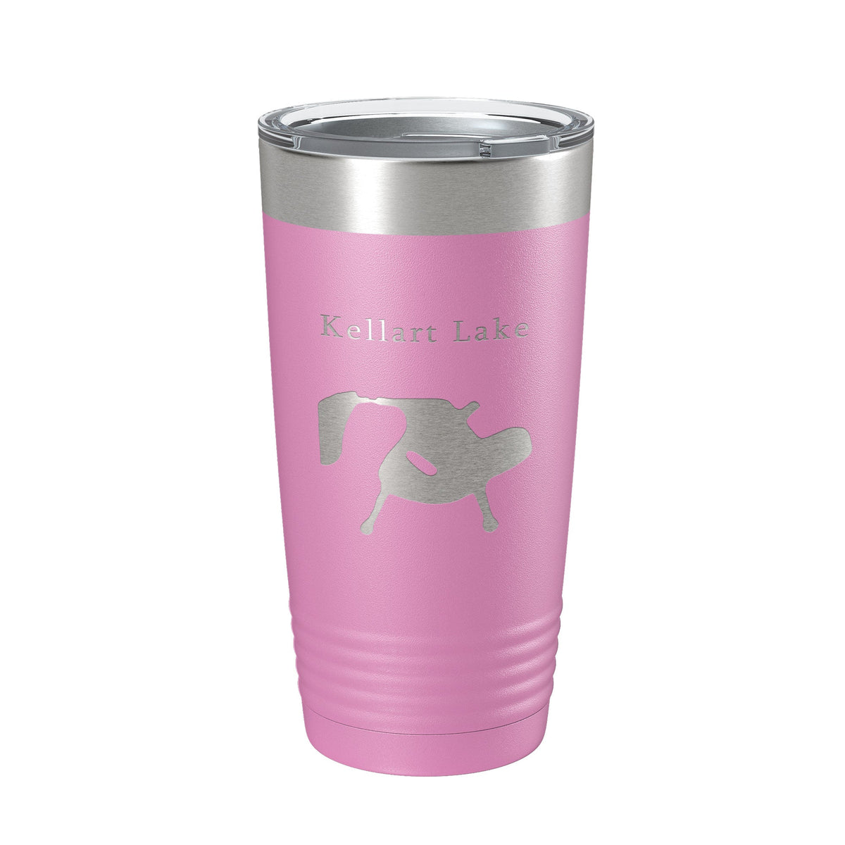 Kellart Lake Map Tumbler Travel Mug Insulated Laser Engraved Coffee Cup Illinois 20 oz-14
