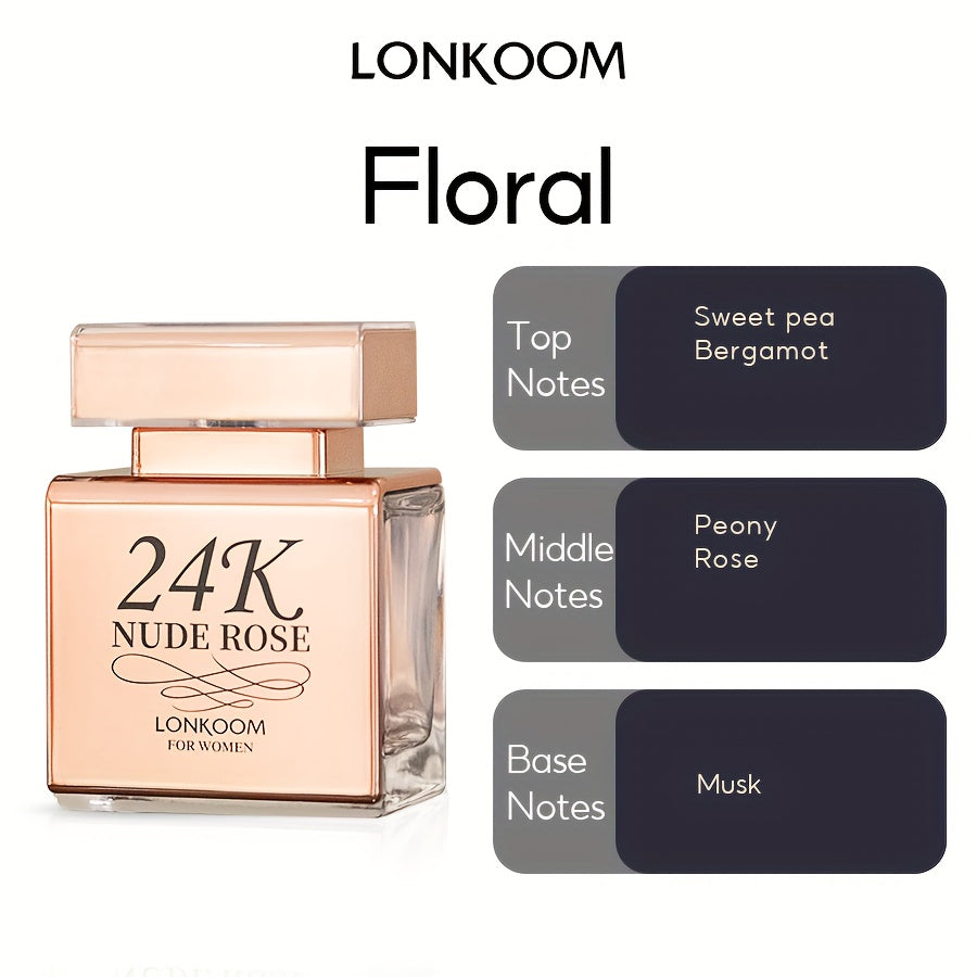 100ml women's eau de parfum glass bottle featuring a refreshing floral fragrance — view 3