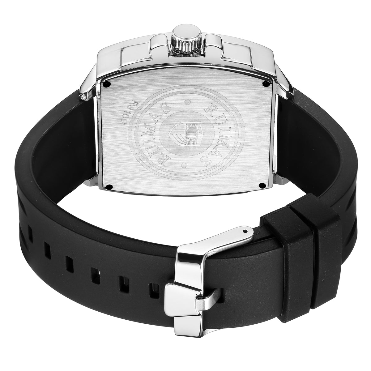 RUIMAS Luxury Fashion Men Sports Quartz Wrist Watches Waterproof Luminous Large Dial Casual Wristwatch Silicone Montre Homme 310-12