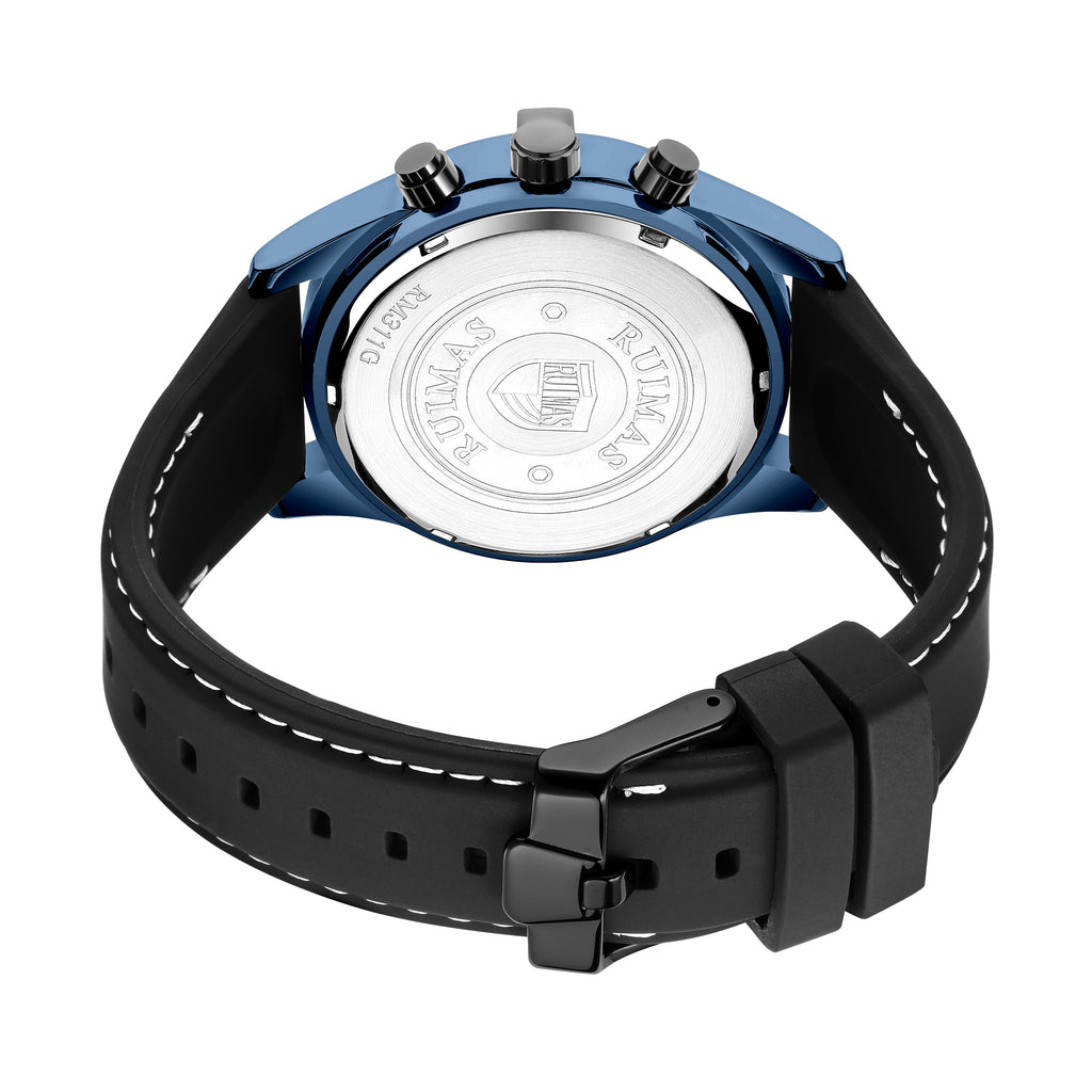 RUIMAS Top Luxury Quartz Wristwatches Men Silicone Large Dial  Military Sports Watches Waterproof Luminous Date Reloj Hombre 311-13