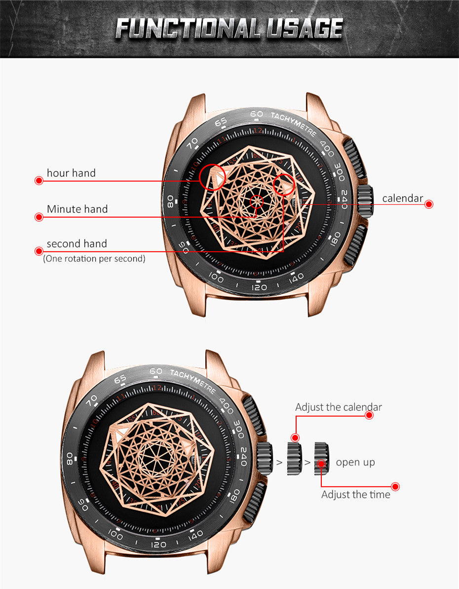 RUIMAS Men Silicone Band Quartz Casual Wrist Watches Large Dial Sport Military Watch Clock Luminous Waterproof Relogio Masculino 554-7