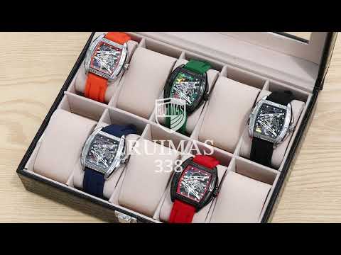 RUIMAS Fashion Military Quartz Watches Men Luxury Casual Sport Wrist Watches Waterproof Luminous Clock Large Dial Reloj Hombre 338-20