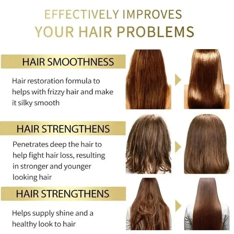 450ml keratin hair mask tub for dry damaged hair repair with creamy texture — view 4