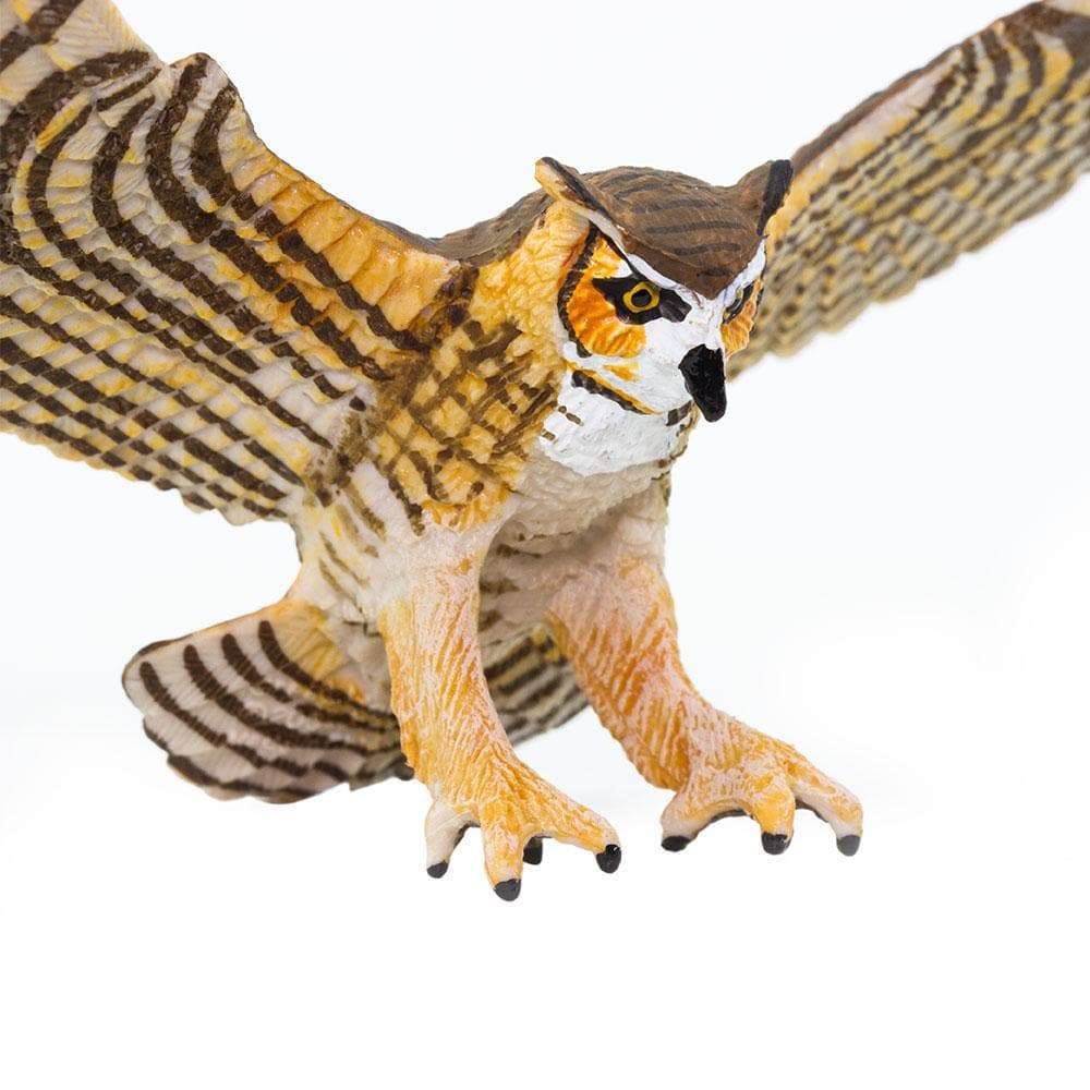 Great Horned Owl Figurine-2
