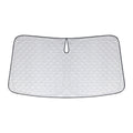 6-layer reflective aluminum windshield sun shade custom fitted for a Subaru Outback foldable design