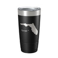 Florida Tumbler Home State Travel Mug Insulated Laser Engraved Map Coffee Cup 20 oz-5