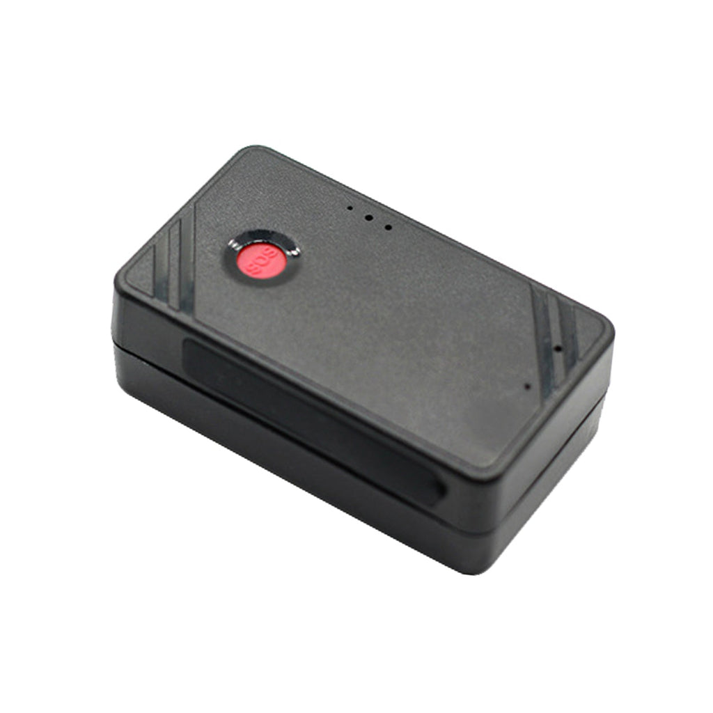 Black 4G mini magnetic GPS tracker for vehicles with durable waterproof casing — view 2