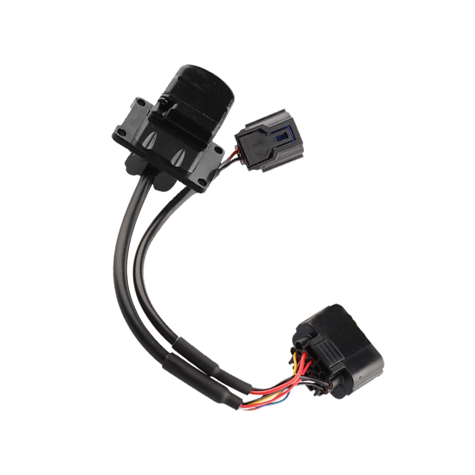 Rear view backup parking camera with wiring connector made of rust resistant metal and plastic — view 5