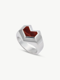 Sterling Silver Tiger Eye ring - Daryl | No More Nobody-0