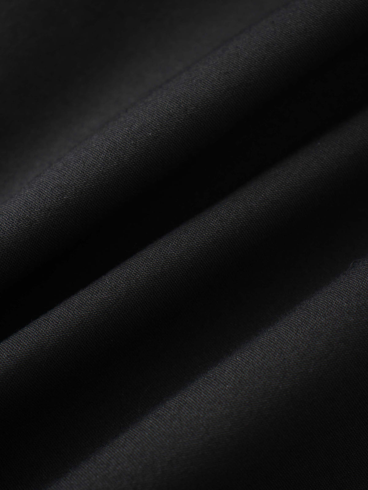 Basic A-Line Skirt-Black-4