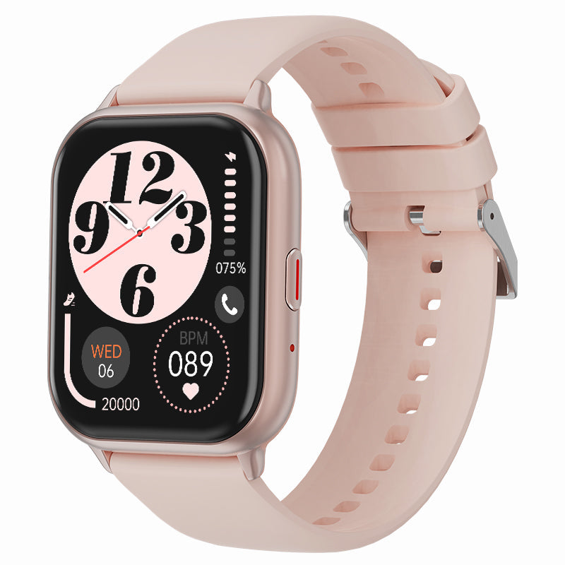 1.85-inch sport smart watch with digital display, showcasing fitness tracking features and sleek modern wristband — view 3