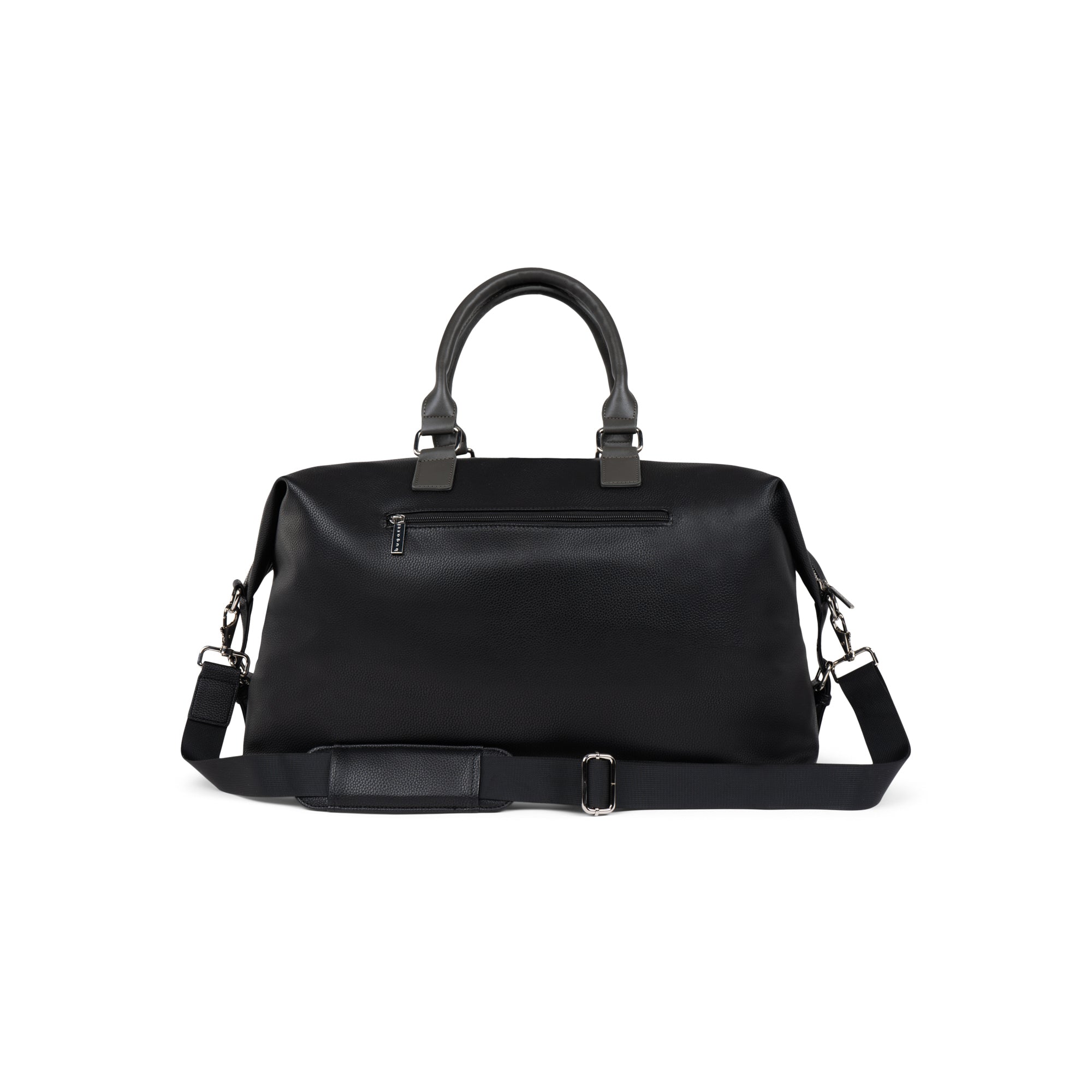 Contrast duffle bag with multiple pockets and durable straps for stylish and functional travel organization — view 4