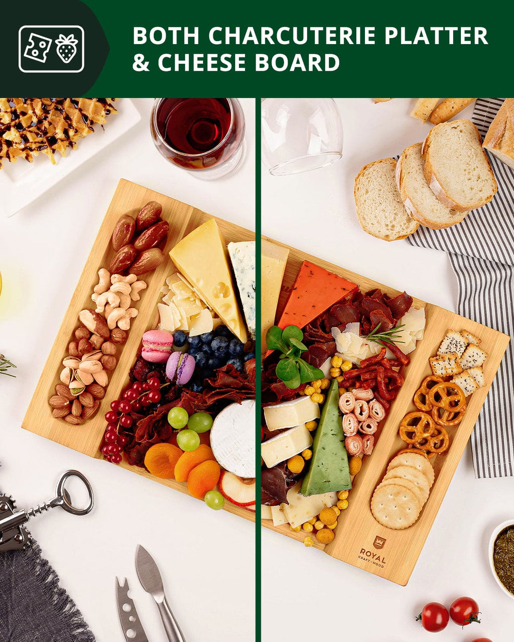 Cheese Board, 15.5” x 10”-4