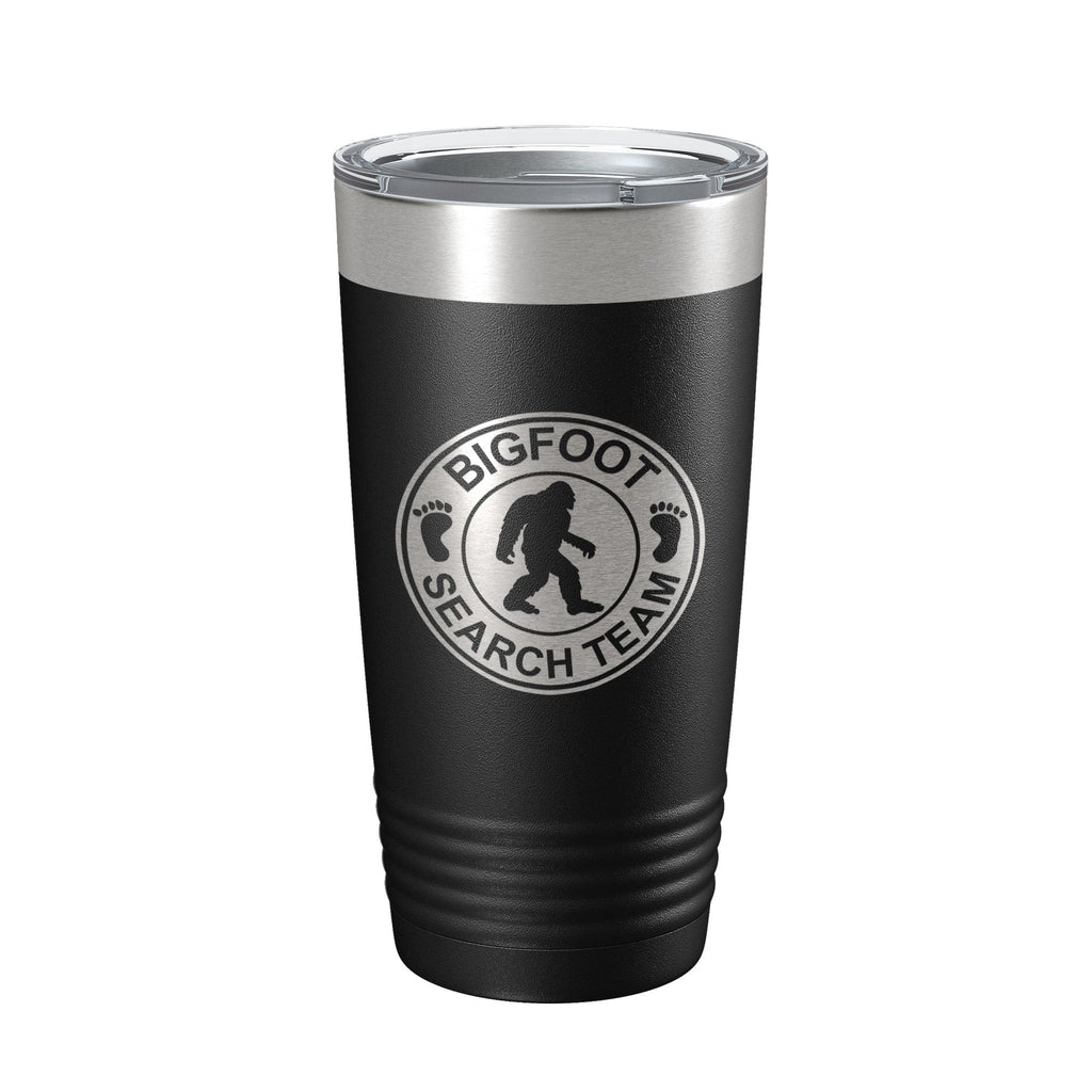 Bigfoot Tumbler Sasquatch Search Team Travel Mug Insulated Laser Engraved Coffee Cup Outdoorsman Gift 20 oz-0