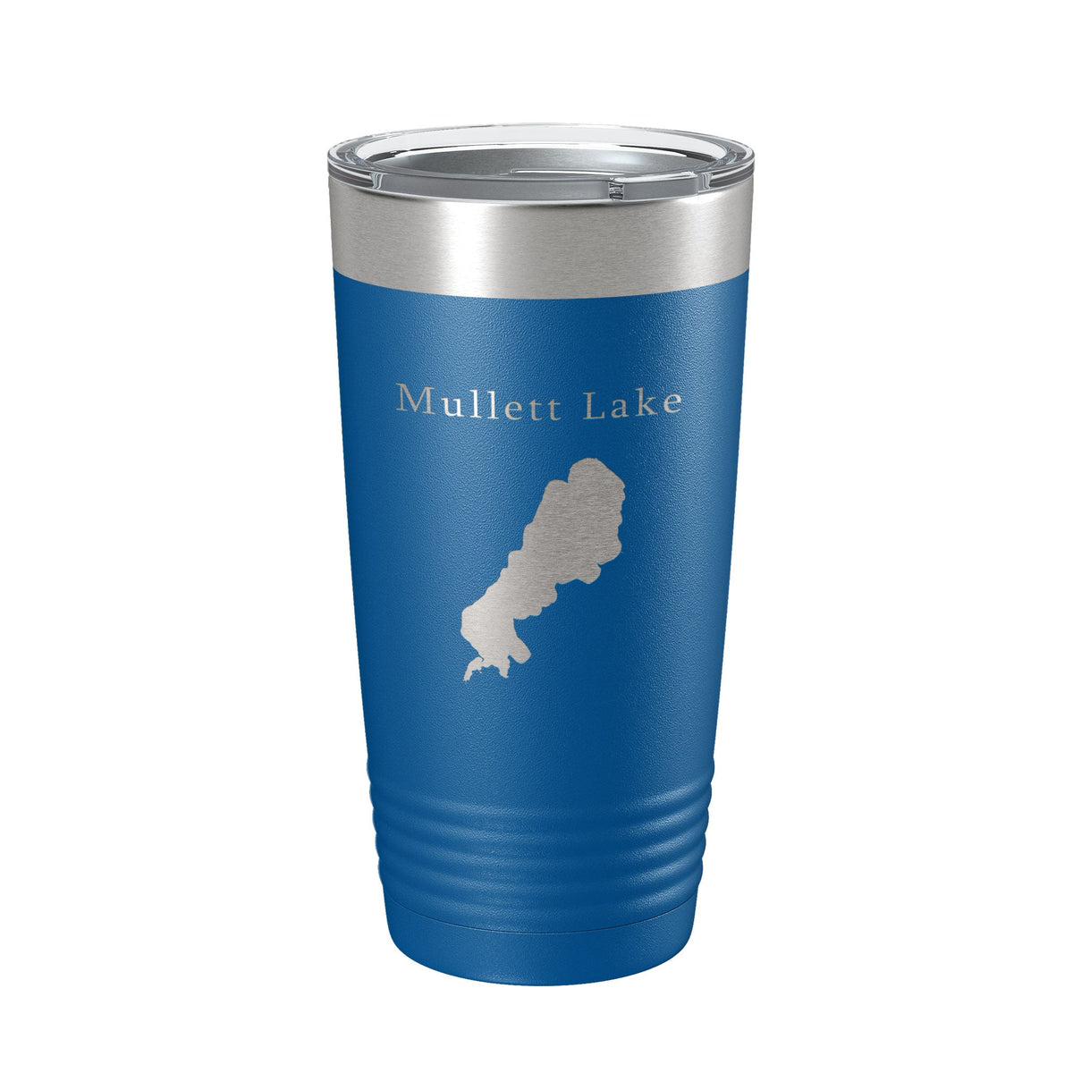 Mullett Lake Map Tumbler Travel Mug Insulated Laser Engraved Coffee Cup Michigan 20 oz-6