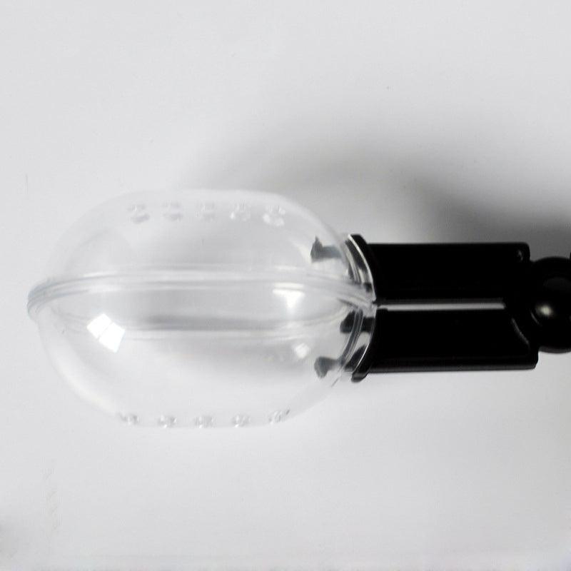 Black ABS plastic insect trap with scissor handle for small reptile feeding and terrarium cleaning — view 5