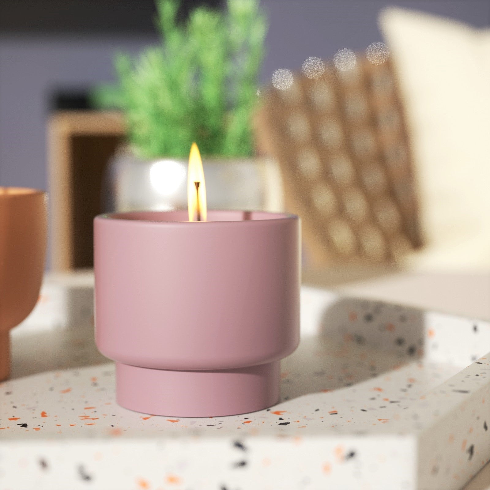 Bowl-shaped candle jar silicone mold for DIY candle making and minimalist home decor crafting — view 4