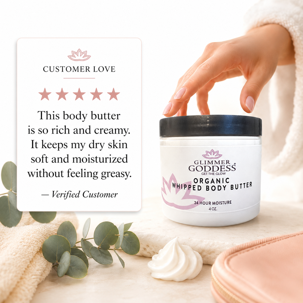 Organic Whipped Body Butter 4 oz – Travel Size-2