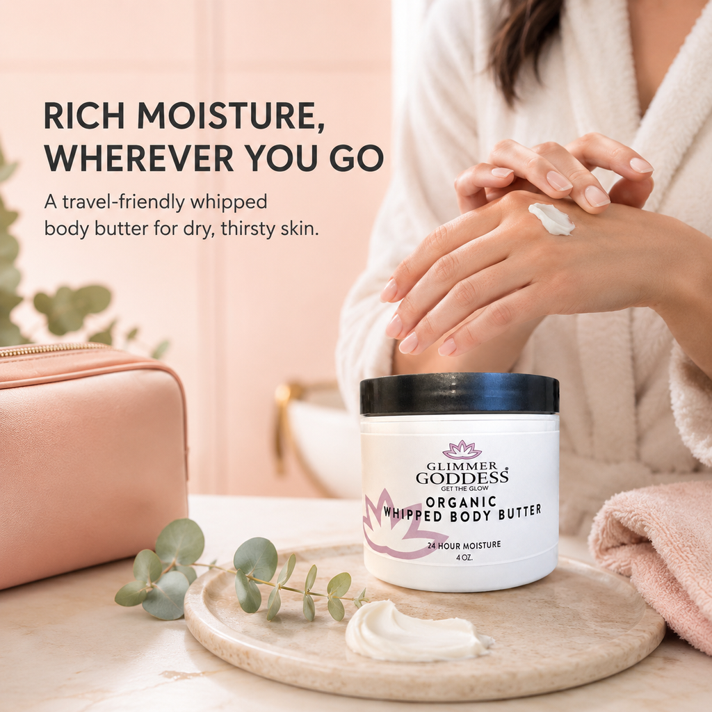 Organic Whipped Body Butter 4 oz – Travel Size-1