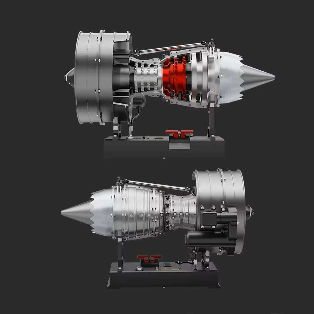 Dual Spool Turbofan Engine Model Kit-4