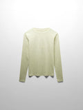 CLASSIC TEE LONG SLEEVE-YELLOW HEATHERED-0