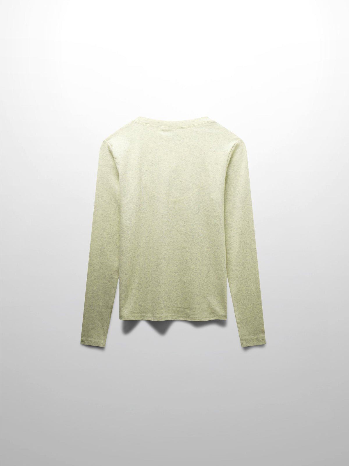 CLASSIC TEE LONG SLEEVE-YELLOW HEATHERED-1