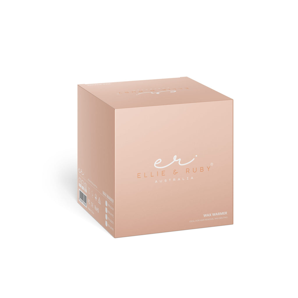 White 500ml electric wax warmer with digital display and clear lid for home hair removal. — view 5