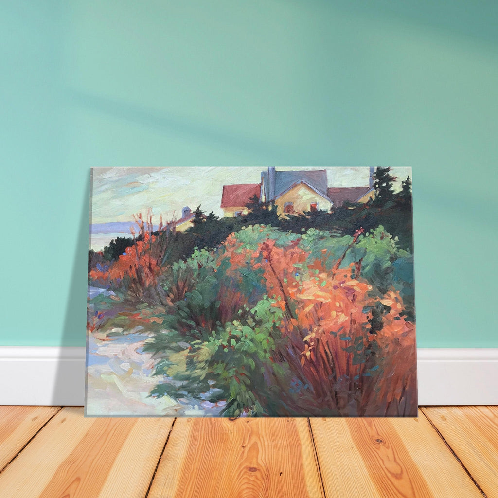 'Crest View' Still Life I 12x16 Canvas Coastal Art Print I Original Artwork by American Artist Barbara Cleary-3