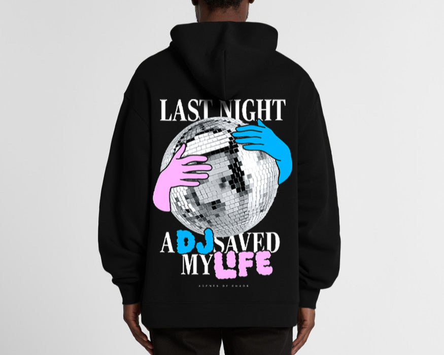Saved by the DJ Heavyweight Hoodie-4