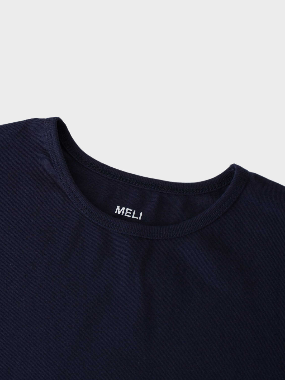 CLASSIC TEE 3Q-BLACK-1