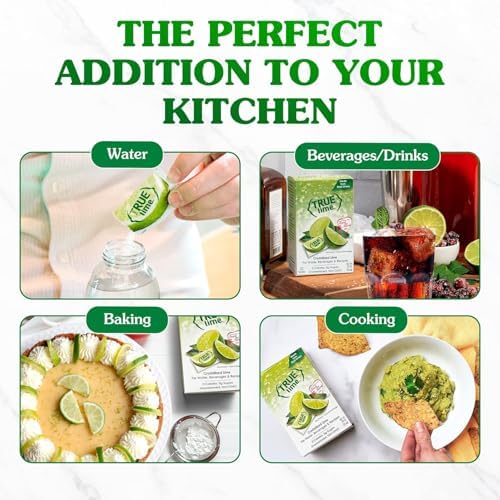 True Lemon and Lime water enhancer packets in dispenser boxes with natural zero calorie flavor — view 3