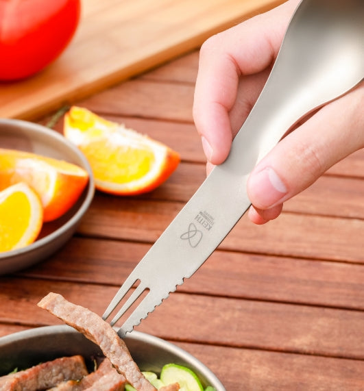 KEITH Titanium 3-in-1 Cutlery Tool - Ti5231-1