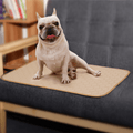Pet Comfort Care Absorbent Diaper Mat in neutral tones, featuring a waterproof and non-slip design.