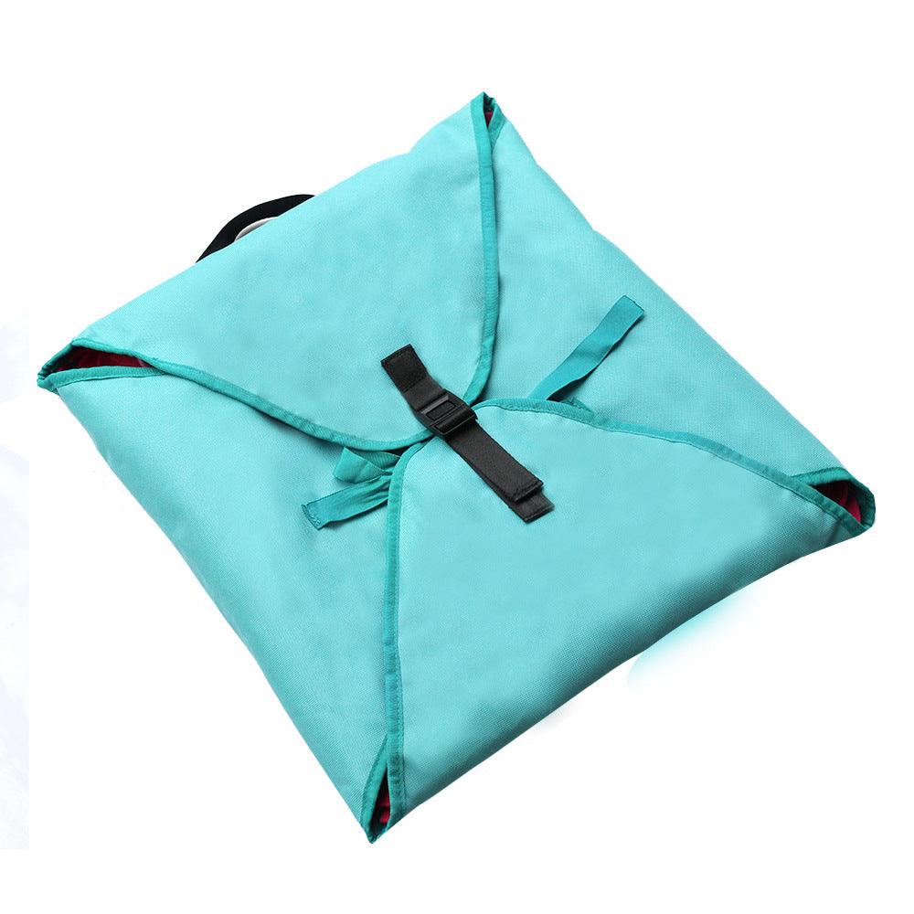 Blue soft felt interactive pet learning toy and bite puzzle for dogs and cats