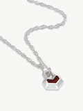 Sterling Silver Tiger Eye Mini Necklace 22" - Daryl | No More Nobody-0