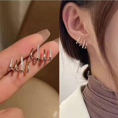 Spiral hoop earrings with a polished gold finish, lightweight and hypoallergenic design — view 3