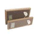 Corrugated Pet Paradise cat scratcher board with sleek design for healthy feline claw maintenance