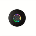 Portable waterproof Bluetooth speaker with suction cup mount and colorful RGB lighting
