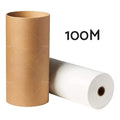 White 100m PE plastic nappy bin refill film roll with cardboard tube for baby nursery