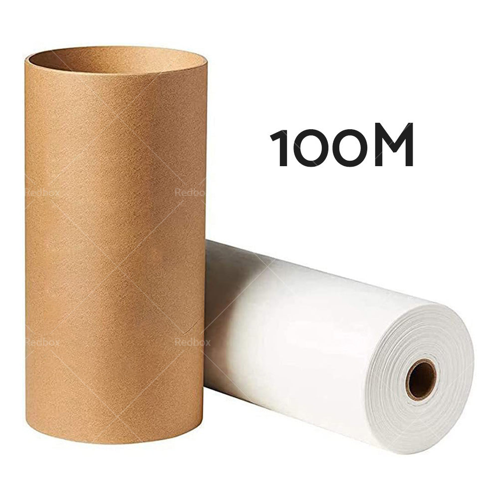 White 100m PE plastic nappy bin refill film roll with cardboard tube for baby nursery