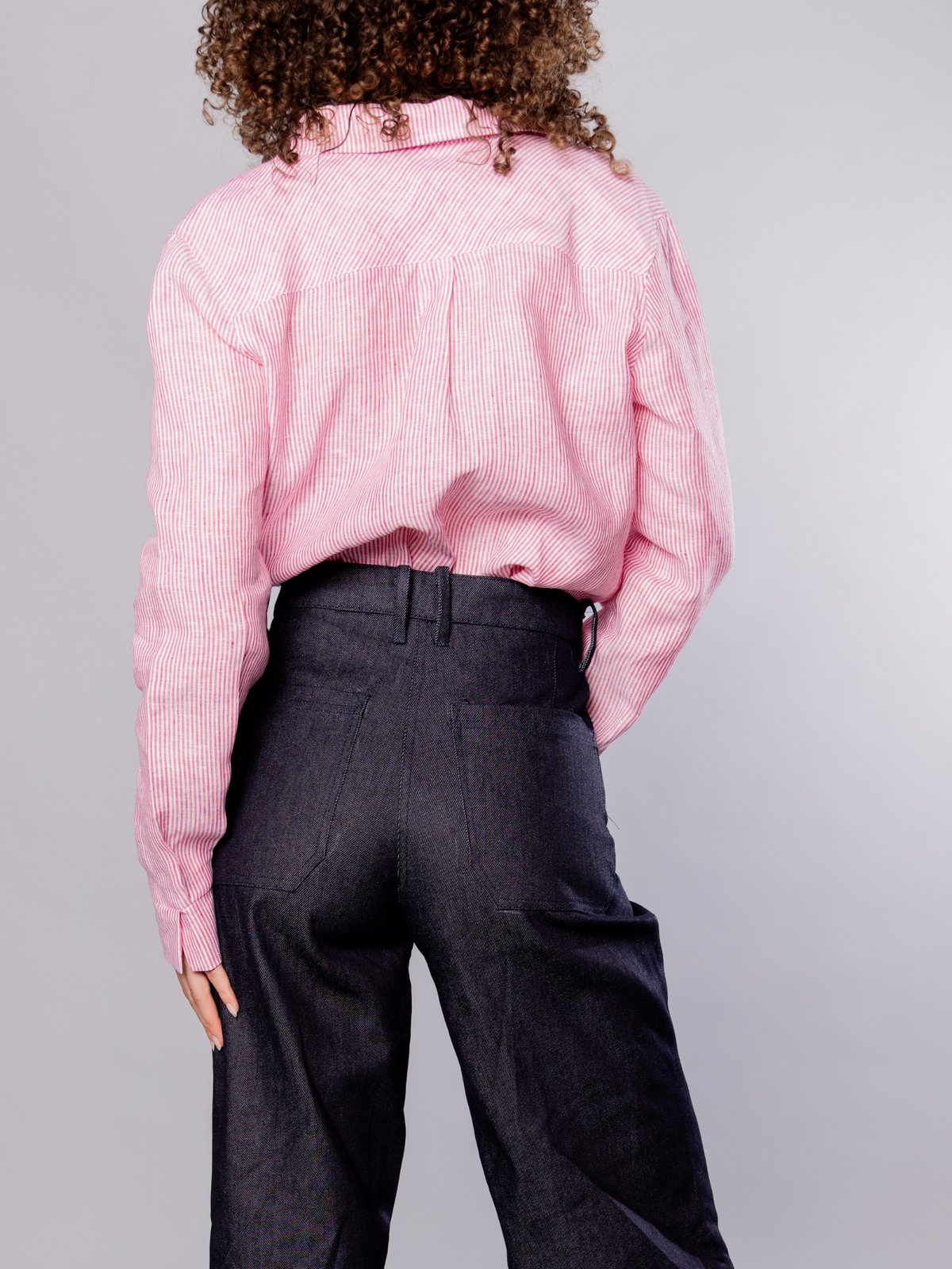 Smart Denim Trouser Organic Cotton - Katharina | No More Nobody-3
