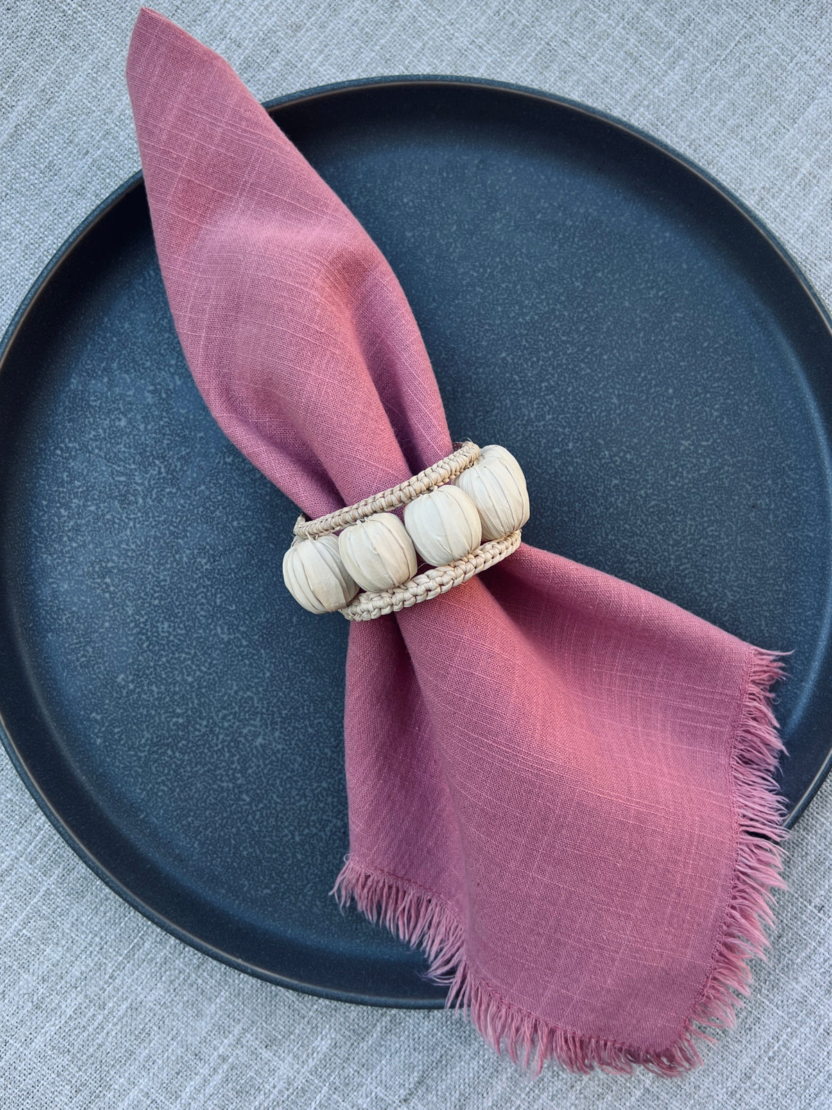 Woven Beads Napkin Ring – Table Decor Colombia-2